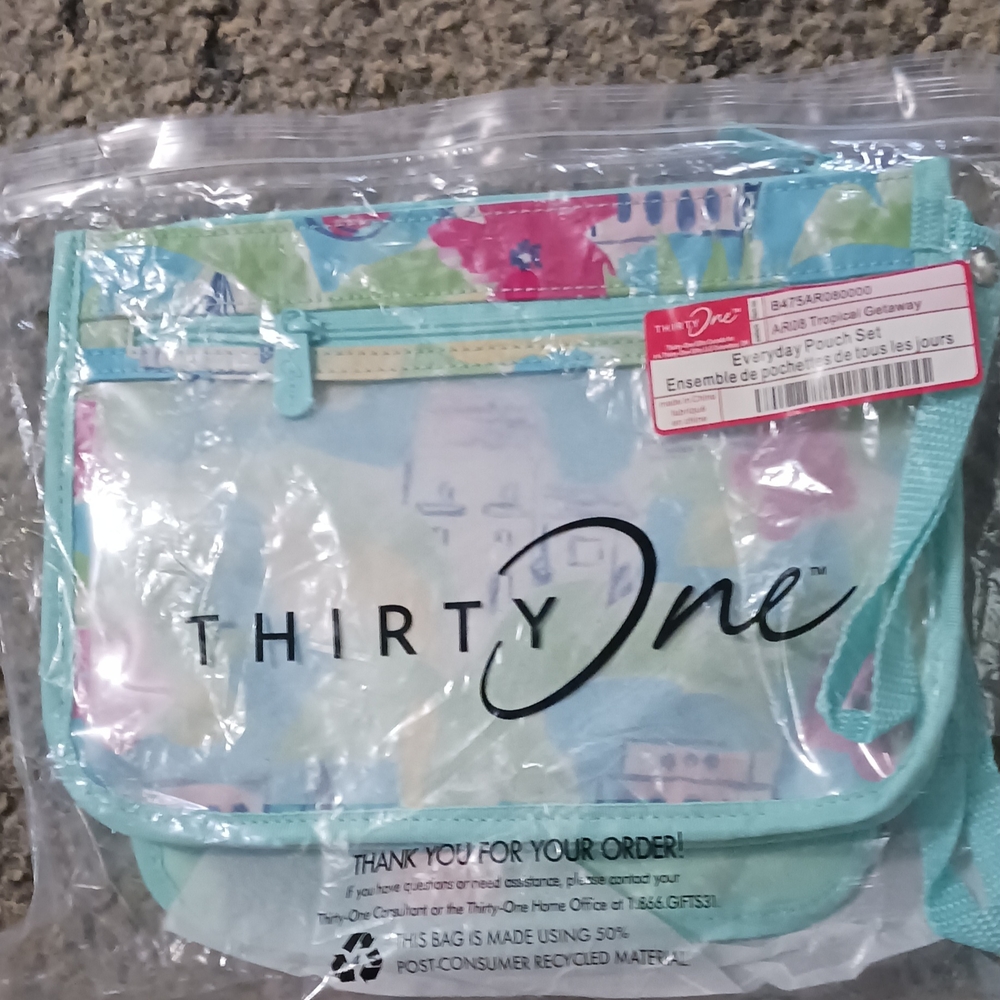 Thirty-One Everyday Pouch Set